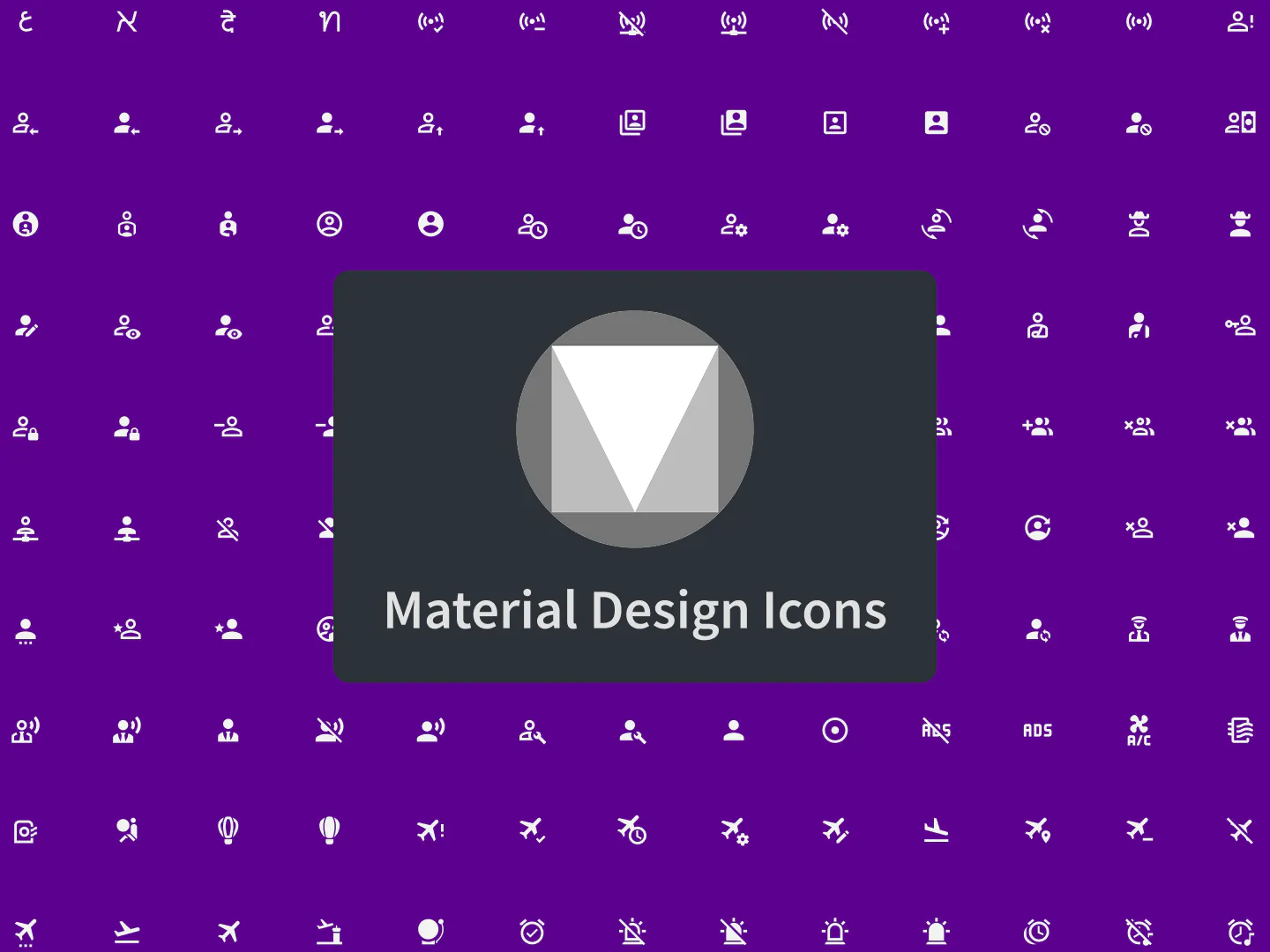 Material Icons Component - Material Design Icon Library with Theme ...